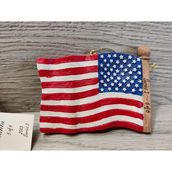 Marathon Gas Christmas Ornaments 2003 Complete Series 3 Set of 6 - Picture 9 of 9